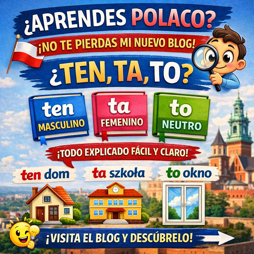 ¿Es difícil el polaco? Sí. ¿Imposible? En absoluto